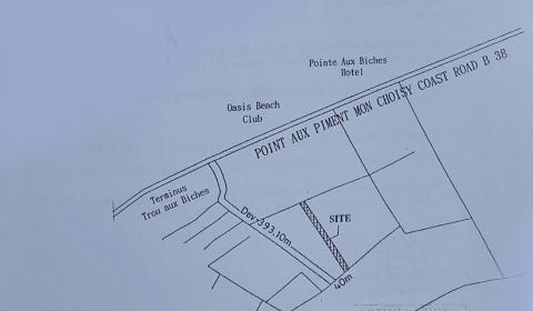  Property for Sale - Ground to be built - trou-aux-biches  